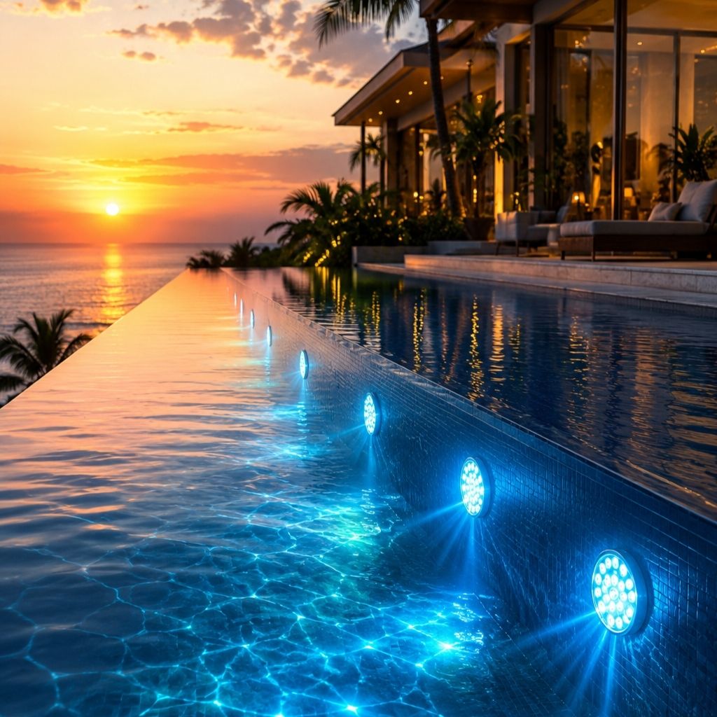 Submersible Pool Light | LED Floating Pool Lights with Remote Control & 16 Colors | Waterproof Lighting for Vibrant Ambience 2