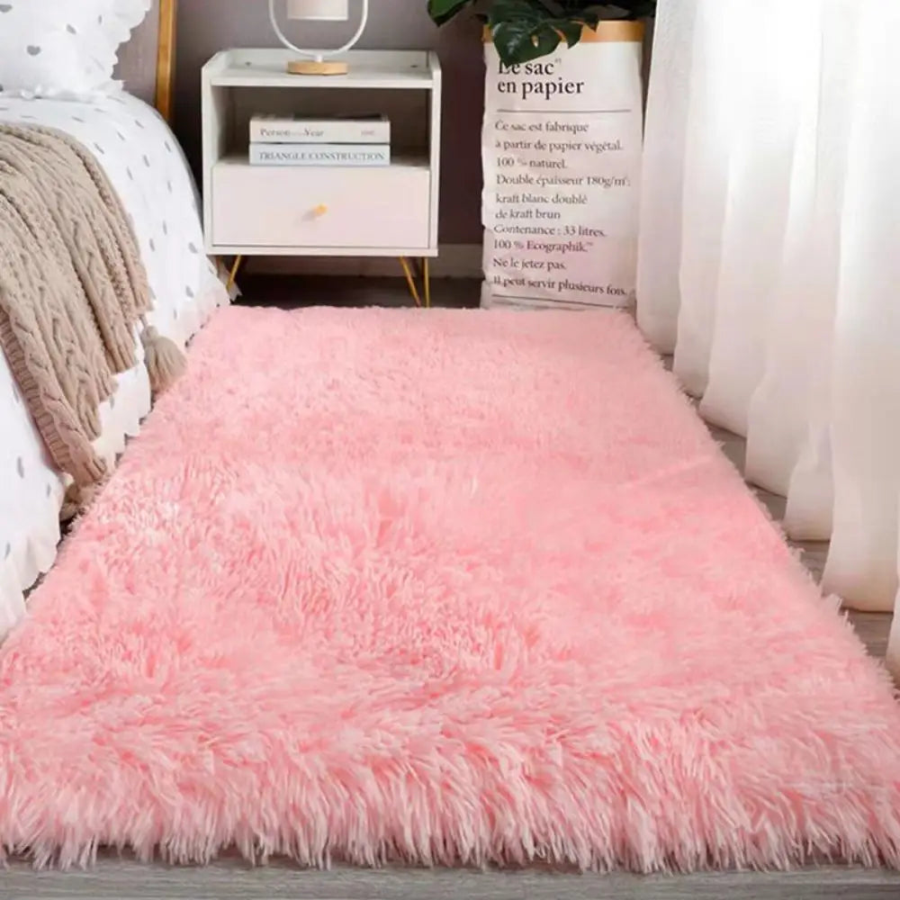 Tie-Dye Plush Carpet | Soft Non-Slip Mat for Kids' Crawling & Cozy Living Spaces 12