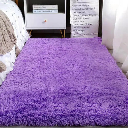 Tie-Dye Plush Carpet | Soft Non-Slip Mat for Kids' Crawling & Cozy Living Spaces 15