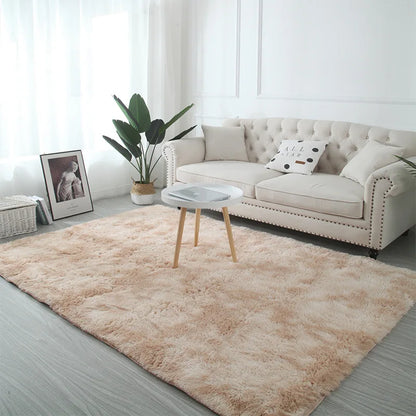 Tie-Dye Plush Carpet | Soft Non-Slip Mat for Kids' Crawling & Cozy Living Spaces 18