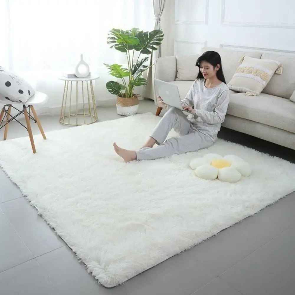 Tie-Dye Plush Carpet | Soft Non-Slip Mat for Kids' Crawling & Cozy Living Spaces 21