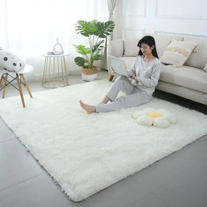 Tie-Dye Plush Carpet | Soft Non-Slip Mat for Kids' Crawling & Cozy Living Spaces 21