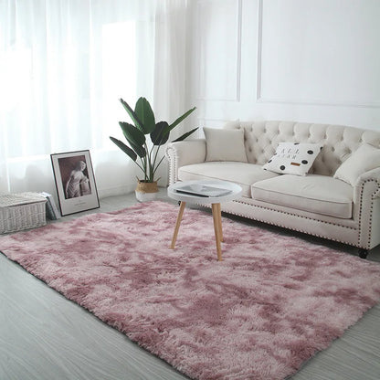 Tie-Dye Plush Carpet | Soft Non-Slip Mat for Kids' Crawling & Cozy Living Spaces 22