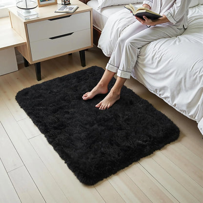 Tie-Dye Plush Carpet | Soft Non-Slip Mat for Kids' Crawling & Cozy Living Spaces 3