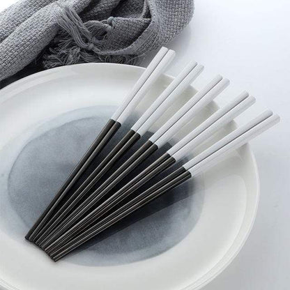 Tokyo Collection | Stainless Steel Chopsticks Set with Modern Design | Sleek and Stylish for Dining 5