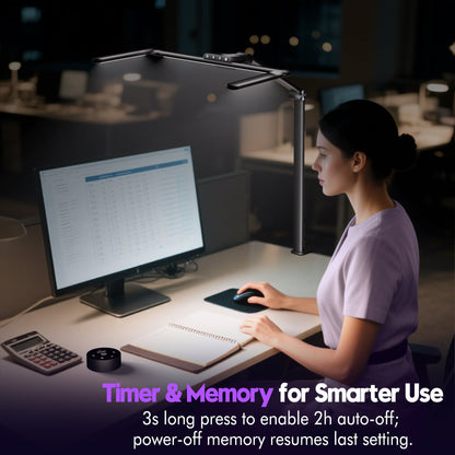 Versatile Desk Lamp | Foldable Design with Motion Sensor & Dual Control | Adjustable Lighting for Enhanced Focus 5