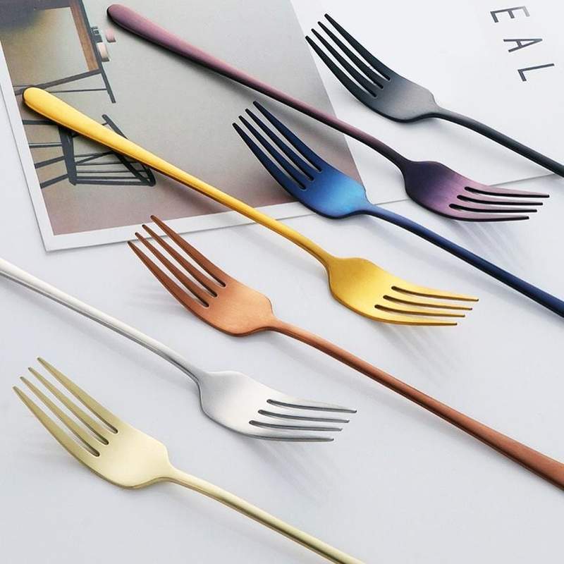 Vibrant Utensils | 29-Piece Cutlery Set with Colorful Design | Durable Kitchenware for Entertaining 1