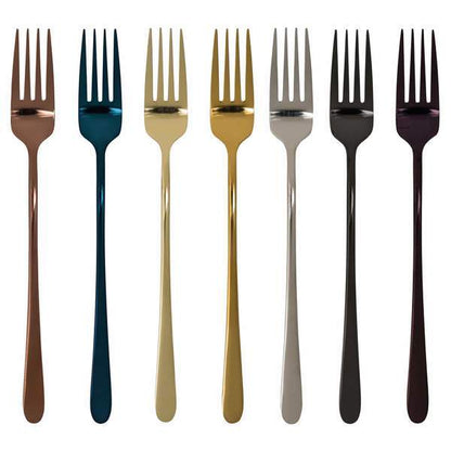 Vibrant Utensils | 29-Piece Cutlery Set with Colorful Design | Durable Kitchenware for Entertaining 6