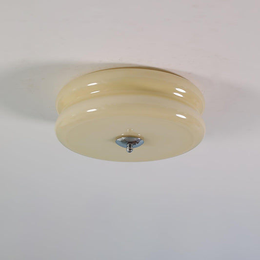 Vintage Ceiling Light | Flush Mount Ceiling Light with Adjustable Brightness | Art Deco Design for Elegant Home Decor 0