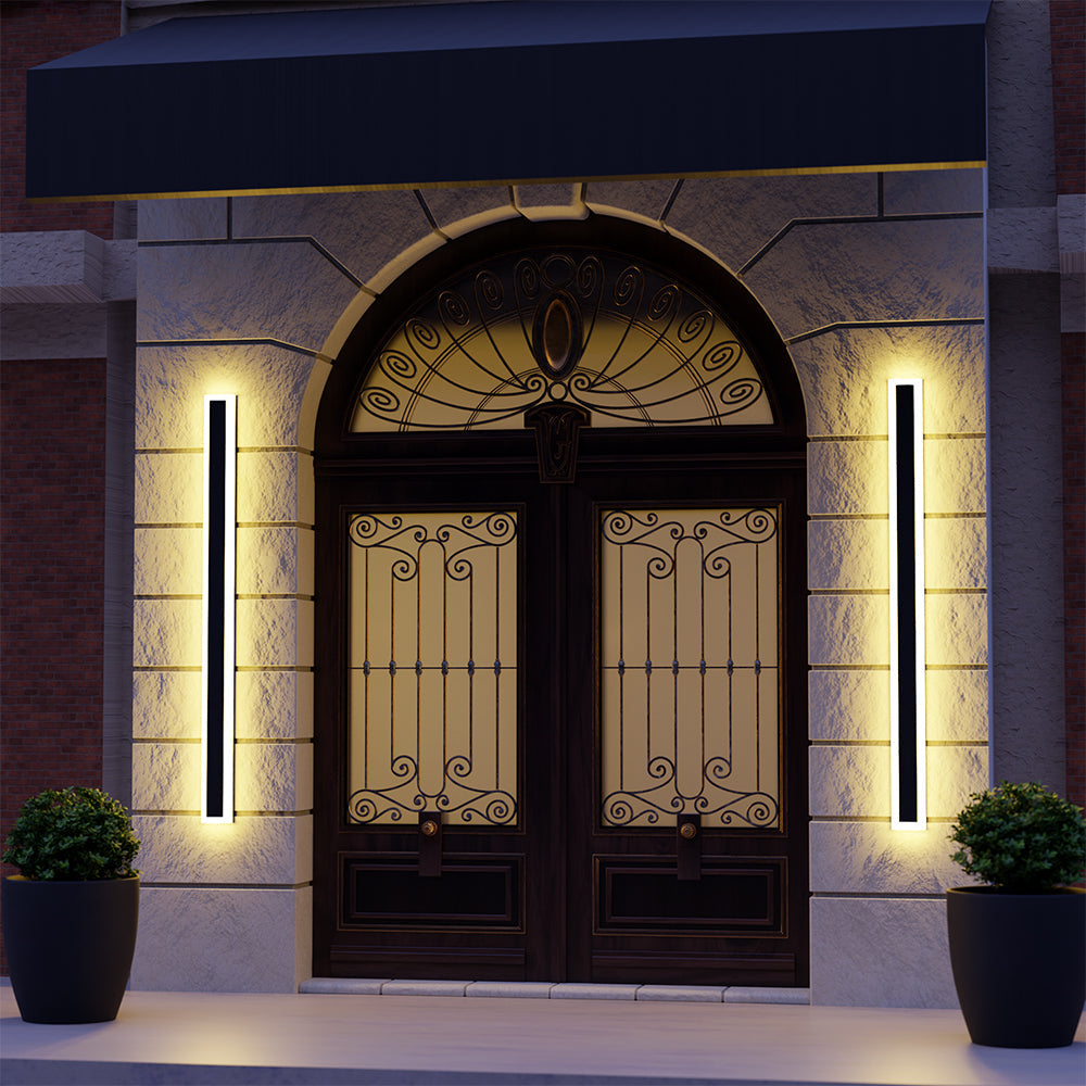 Vynn Series | Outdoor Wall Lamp with Transparent Acrylic Pane | Weather-Resistant Design for Timeless Elegance 0