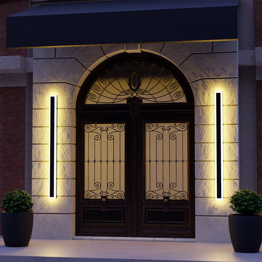Vynn Series | Outdoor Wall Lamp with Transparent Acrylic Pane | Weather-Resistant Design for Timeless Elegance 0