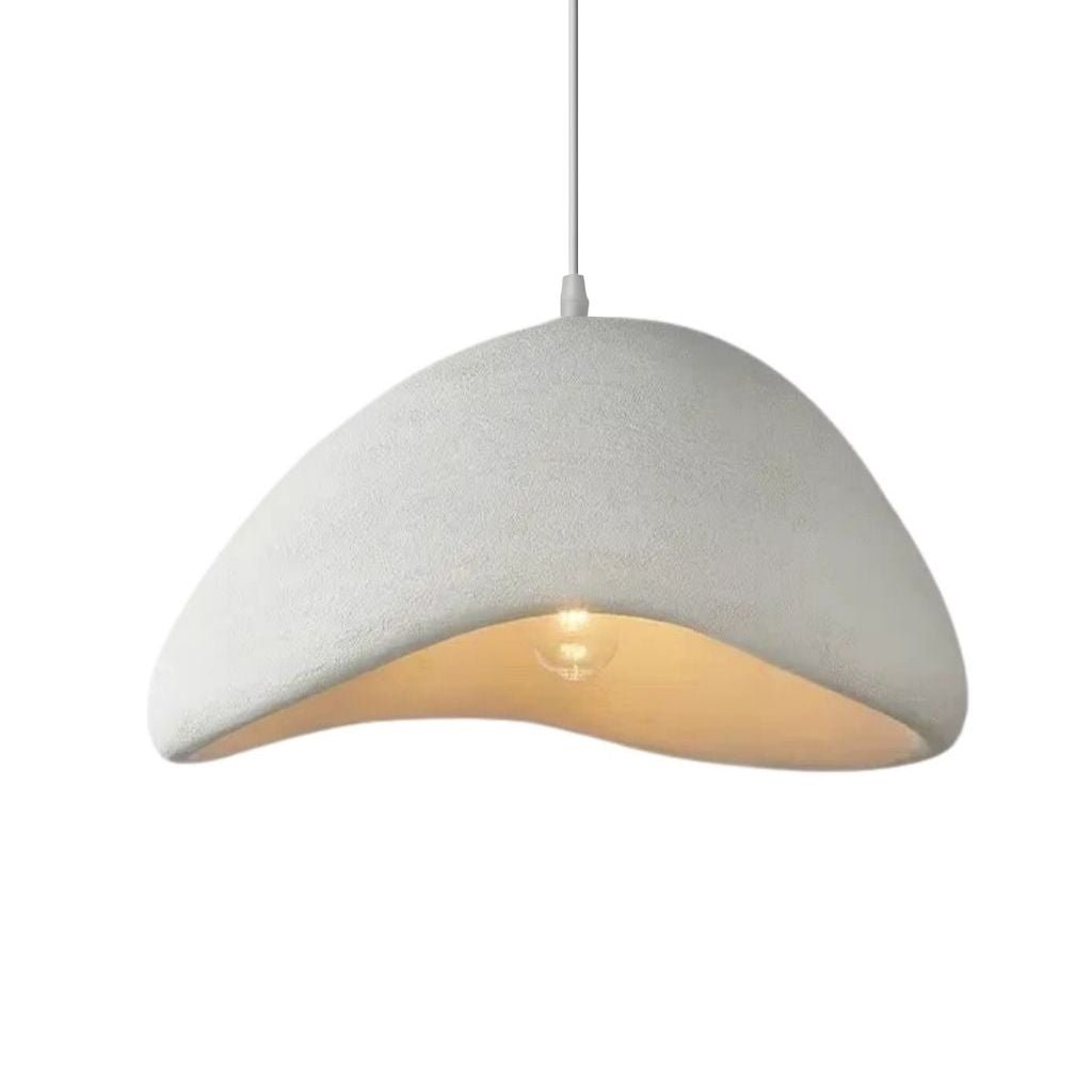 Wabi Sabi | Modern Chandelier with Adjustable Cable & Organic Design | Unique Resin Pendant Light for Warm Ambiance 0