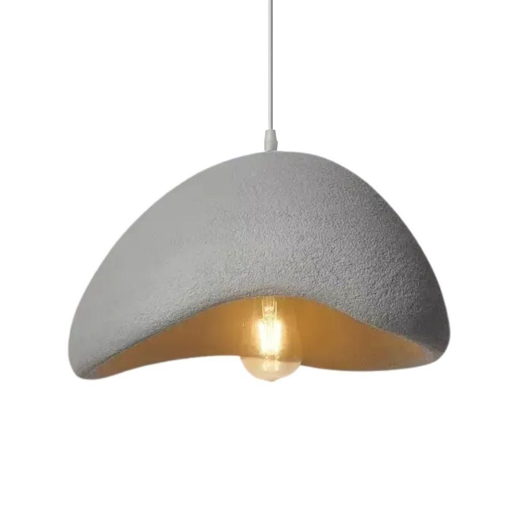 Wabi Sabi | Modern Chandelier with Adjustable Cable & Organic Design | Unique Resin Pendant Light for Warm Ambiance 10