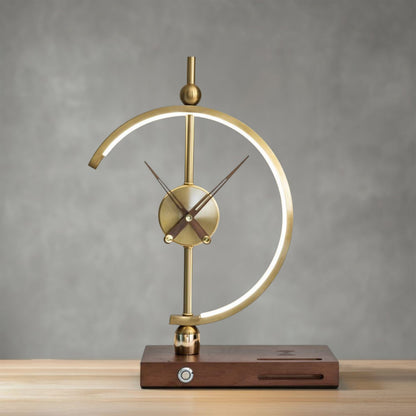 Wireless Charging Table Lamp with Modern Design & Adjustable Brightness for Stylish Home Decor 1