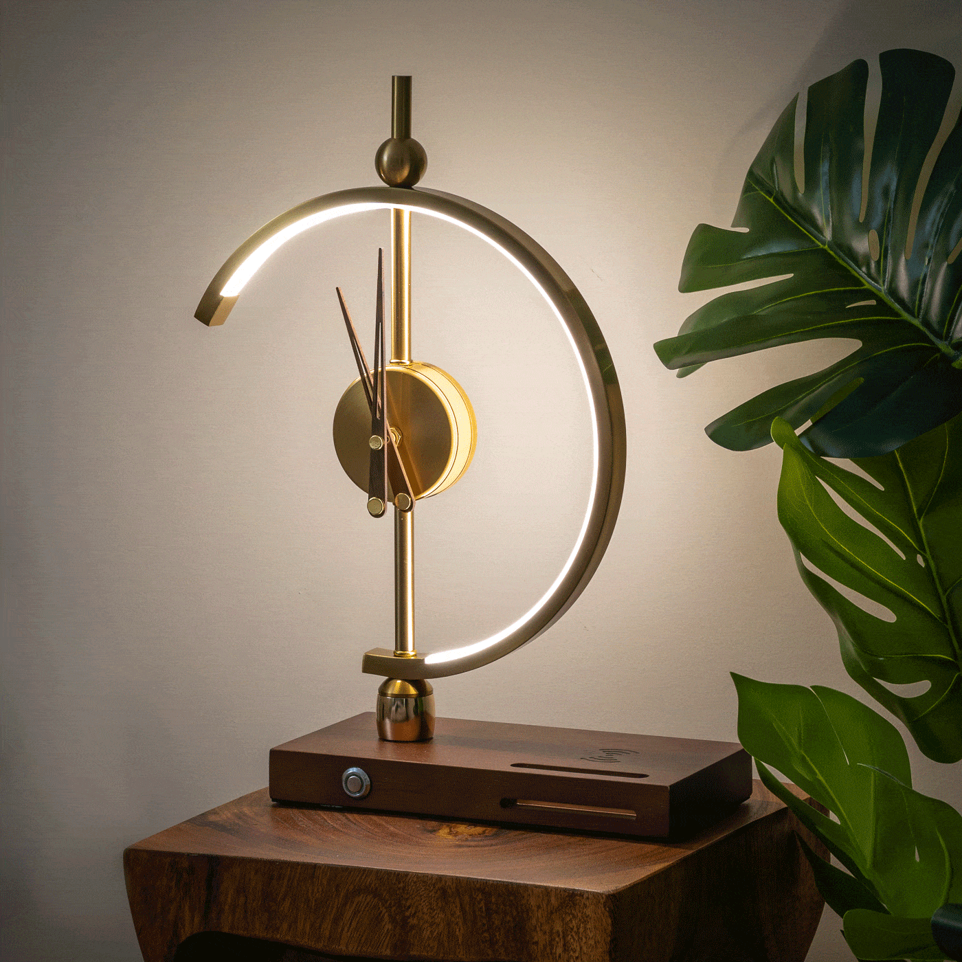 Wireless Charging Table Lamp with Modern Design & Adjustable Brightness for Stylish Home Decor 3