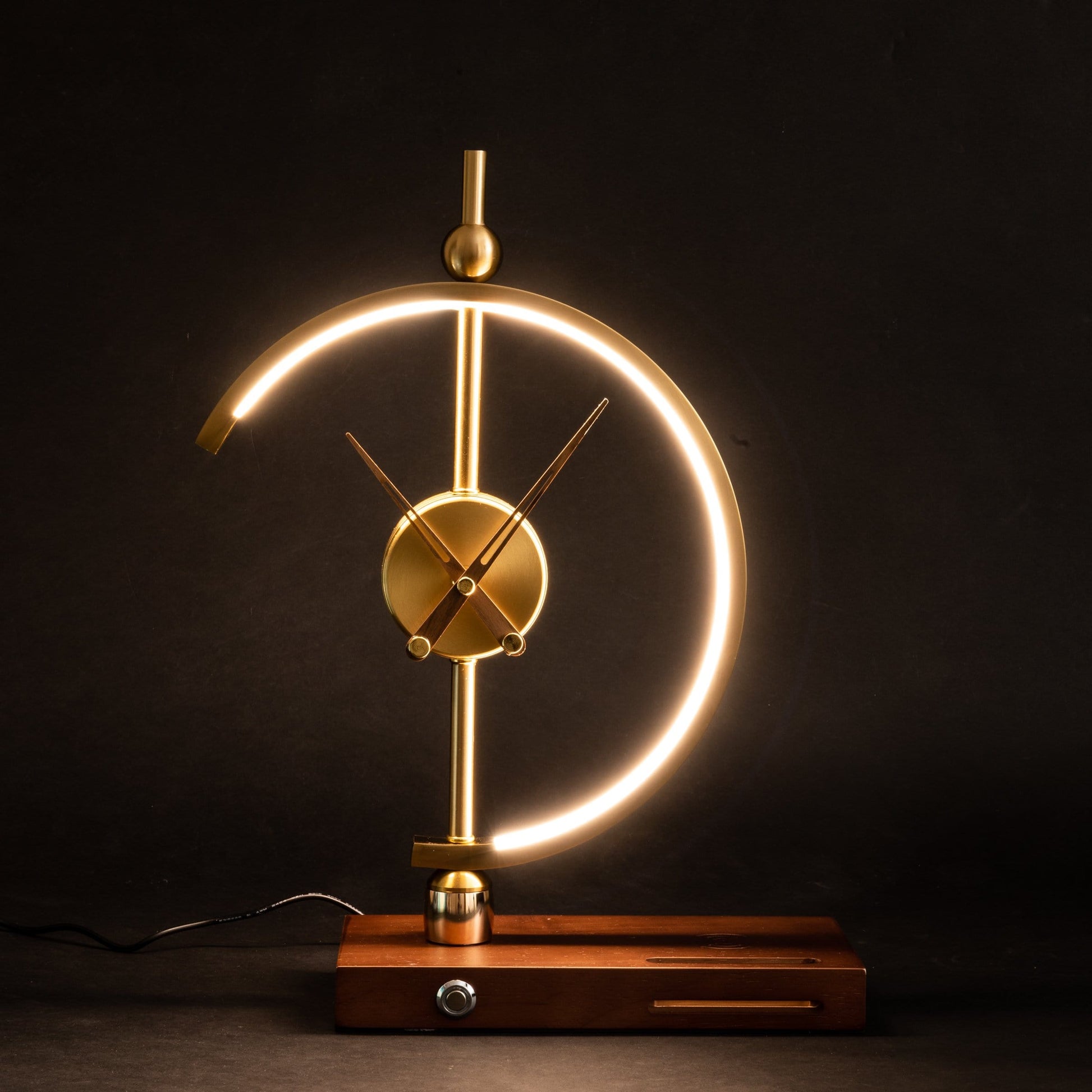 Wireless Charging Table Lamp with Modern Design & Adjustable Brightness for Stylish Home Decor 5