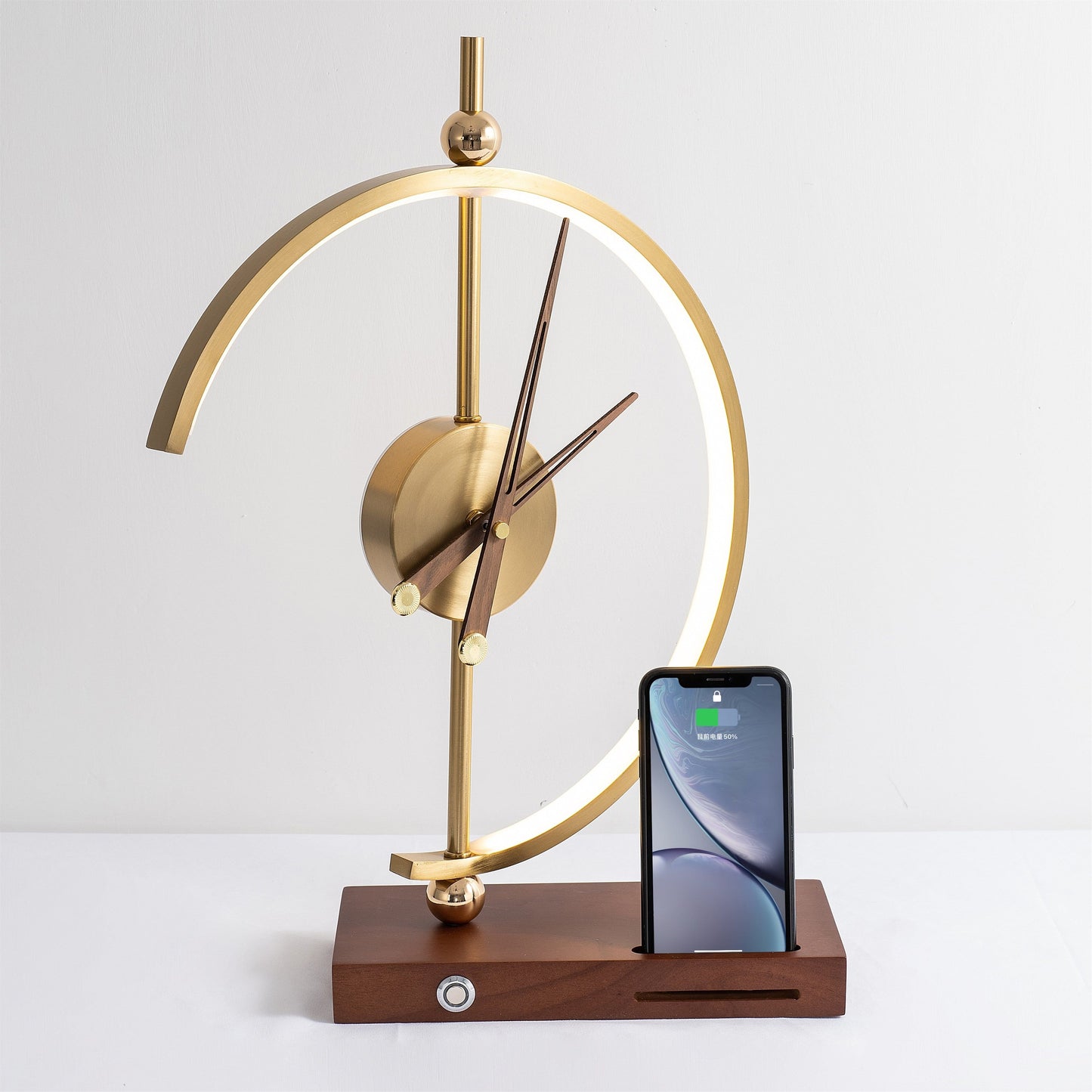 Wireless Charging Table Lamp with Modern Design & Adjustable Brightness for Stylish Home Decor 8