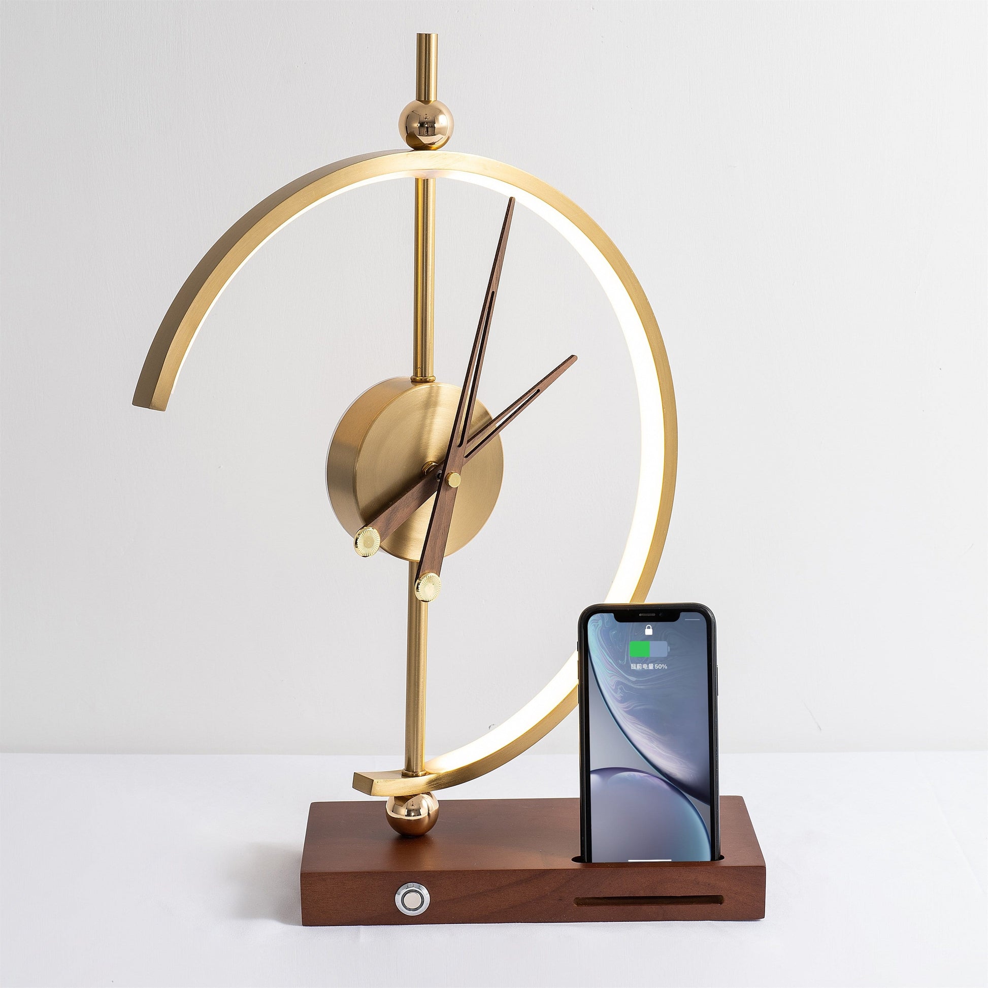Wireless Charging Table Lamp with Modern Design & Adjustable Brightness for Stylish Home Decor 8